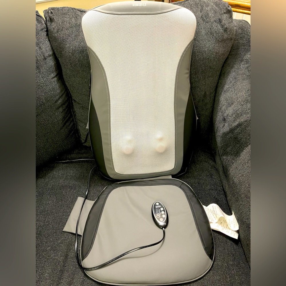 Homedics Cordless Shiatsu Massage Cushion with Heat